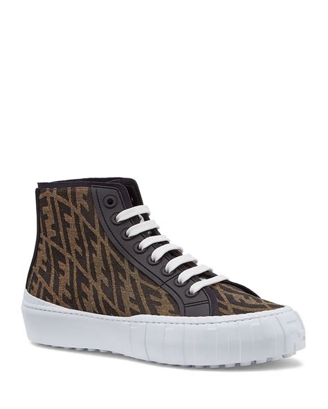 fendi sneaker homme|fendi high top sneakers men's.